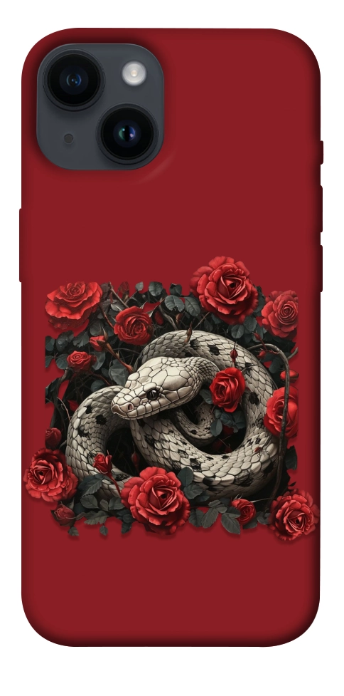 Чехол Roses snake для iPhone 14