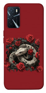 Чохол Roses snake для Oppo A16