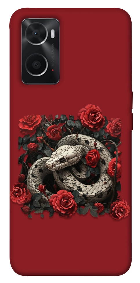 Чохол Roses snake для Oppo A76 4G