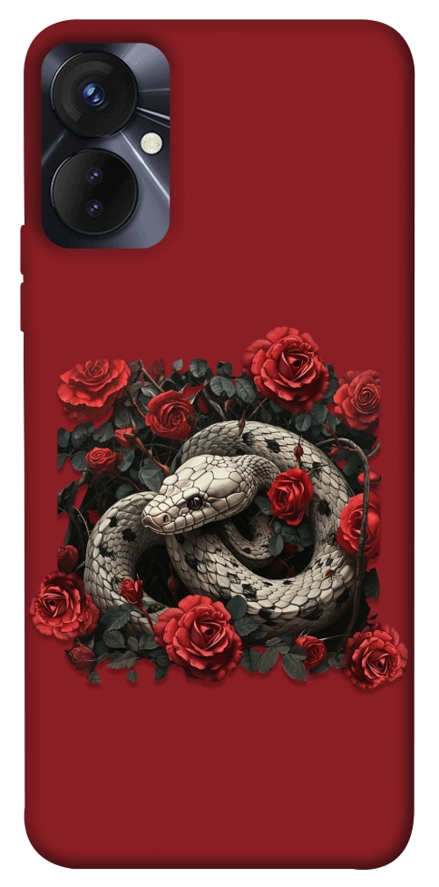 Чехол Roses snake для TECNO Spark 9 Pro