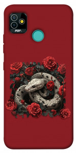 Чохол Roses snake для TECNO Pop 5