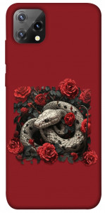 Чехол Roses snake для Blackview A55