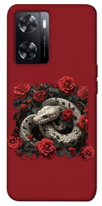 Чохол Roses snake для Oppo A57s