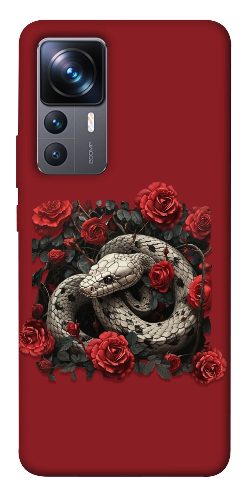 Чохол Roses snake для Xiaomi 12T