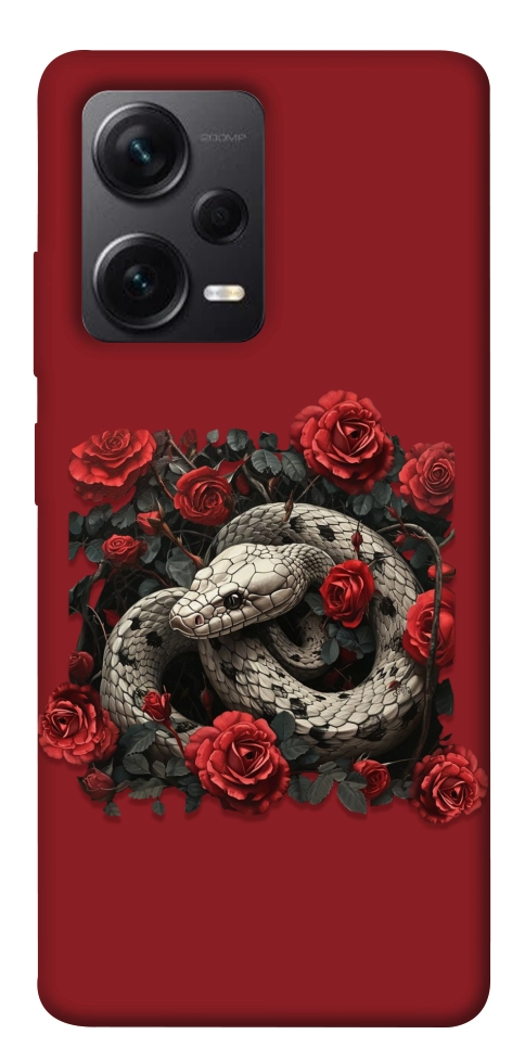 Чохол Roses snake для Xiaomi Redmi Note 12 Pro+