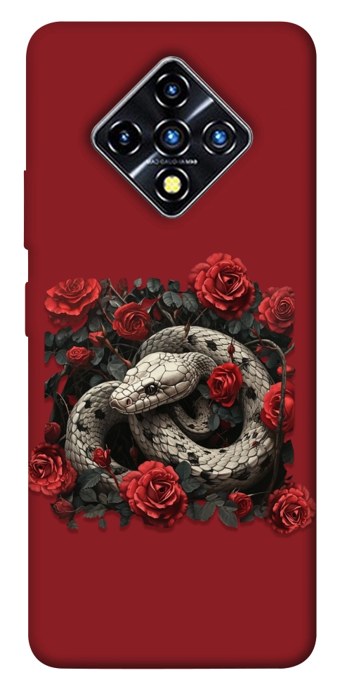 Чохол Roses snake для Infinix Zero 8