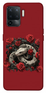 Чохол Roses snake для Oppo Reno 5 Lite