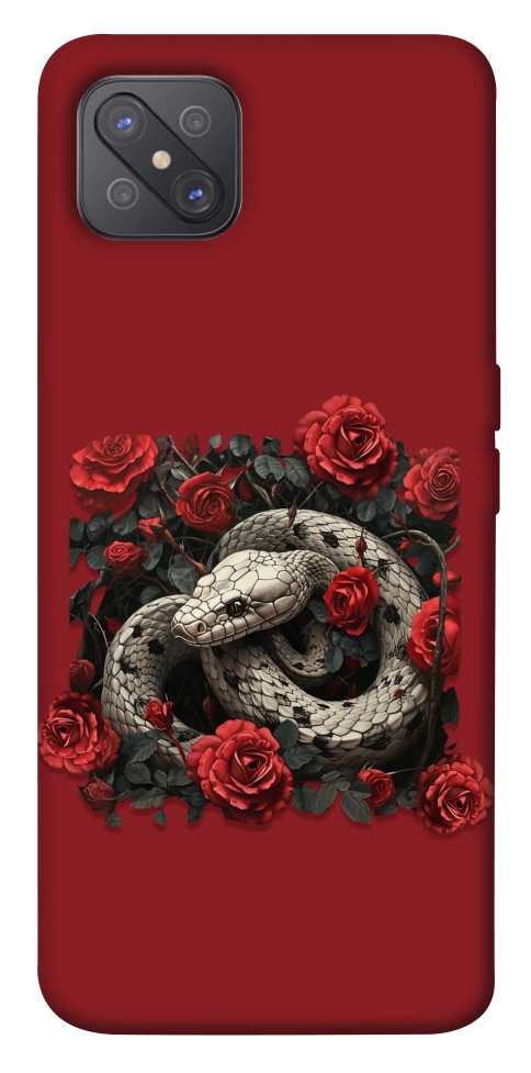 Чохол Roses snake для Oppo A92s