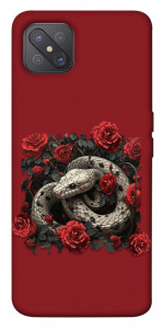 Чохол Roses snake для Oppo A92s