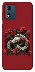 Чохол Roses snake для Motorola Moto E13