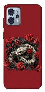 Чохол Roses snake для Motorola Moto G23