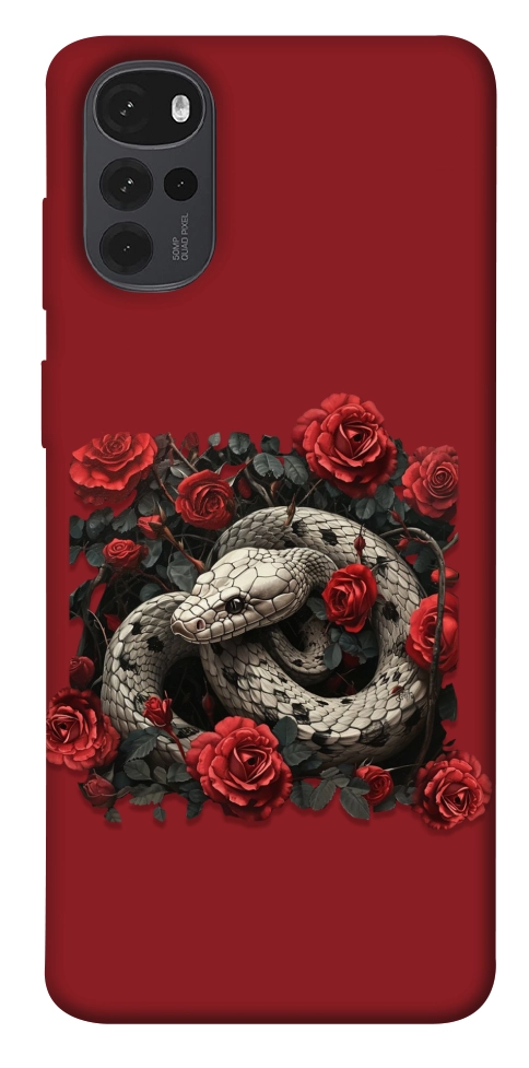 Чехол Roses snake для Motorola Moto G22