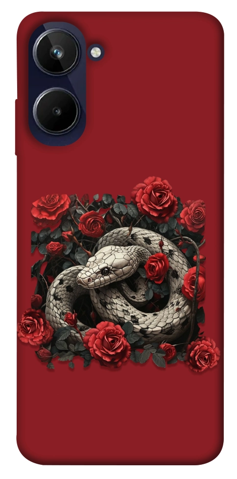 Чехол Roses snake для Realme 10 4G