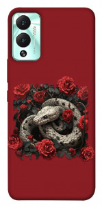 Чехол Roses snake для Infinix Hot 12 Play