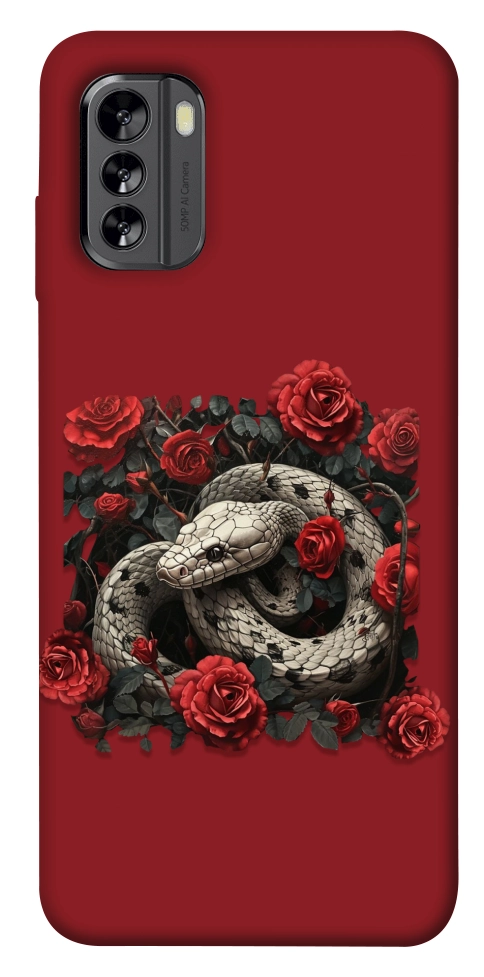 Чехол Roses snake для Nokia G60