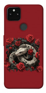 Чехол Roses snake для Google Pixel 5A