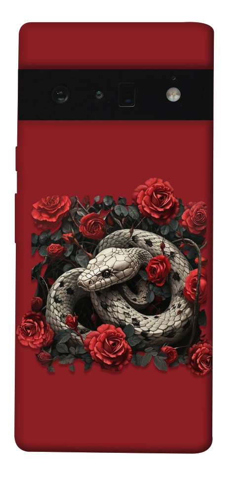 Чохол Roses snake для Google Pixel 6 Pro