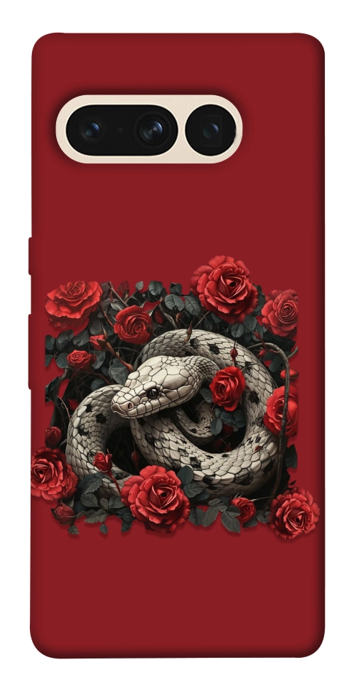 Чохол Roses snake для Google Pixel 7 Pro