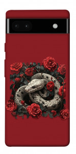 Чехол Roses snake для Google Pixel 6A