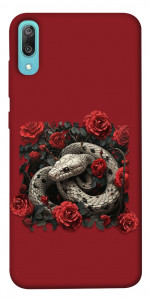 Чехол Roses snake для Huawei Y6 Pro (2019)