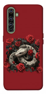 Чехол Roses snake для Realme X50 Pro