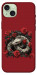 Чехол Roses snake для iPhone 15 Plus