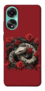 Чохол Roses snake для Oppo A78 4G