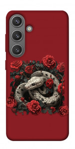 Чехол Roses snake для Galaxy S24+