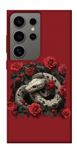 Чохол Roses snake для Galaxy S24 Ultra