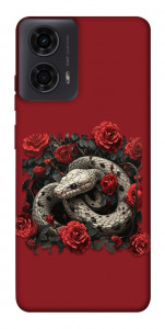 Чохол Roses snake для Motorola Moto G24