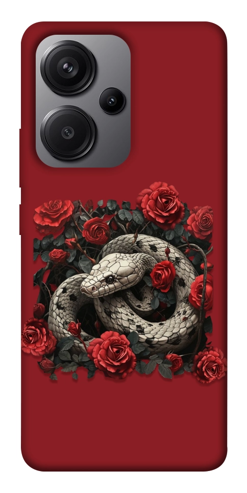 Чехол Roses snake для Xiaomi Redmi Note 13 Pro+