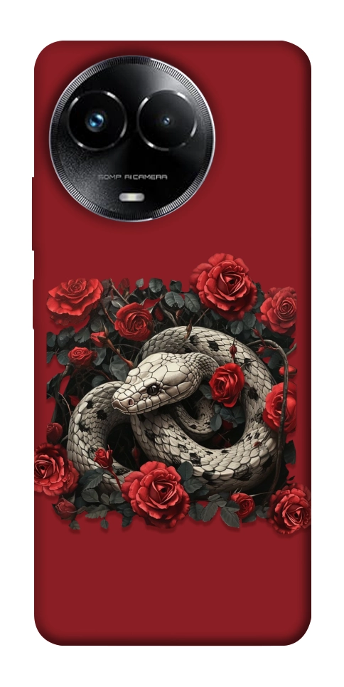 Чехол Roses snake для Realme C67 4G