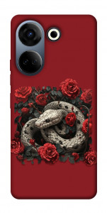 Чехол Roses snake для TECNO Camon 20 Pro (CK7n)