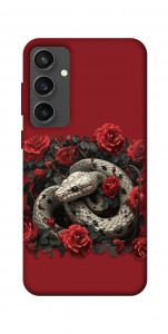 Чохол Roses snake для Galaxy S24 FE