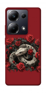 Чохол Roses snake для Xiaomi Poco M6 Pro 4G