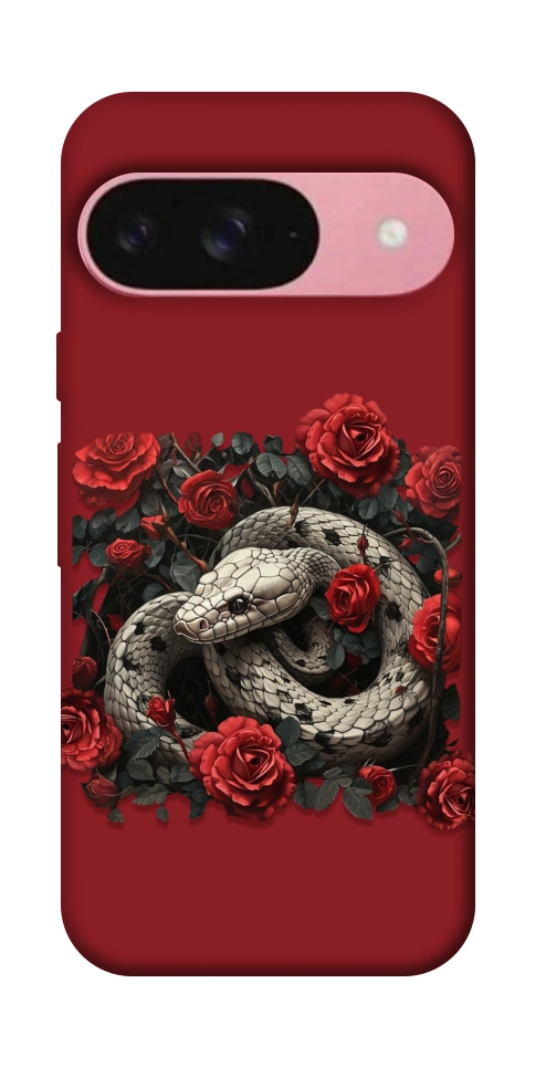 Чохол Roses snake для Google Pixel 9