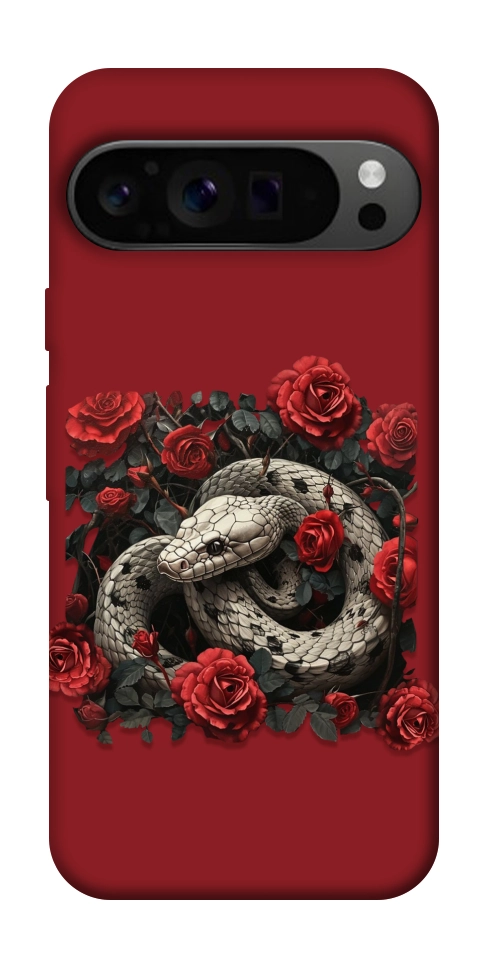 Чохол Roses snake для Google Pixel 9 Pro