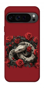 Чехол Roses snake для Google Pixel 9 Pro