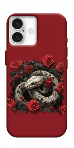 Чехол Roses snake для iPhone 16