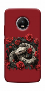 Чохол Roses snake для Motorola Moto G5S