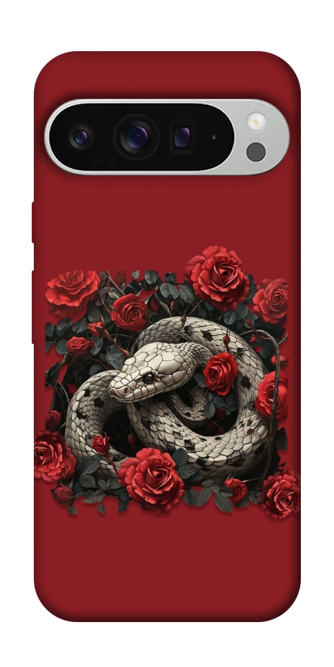 Чохол Roses snake для Google Pixel 9 Pro XL