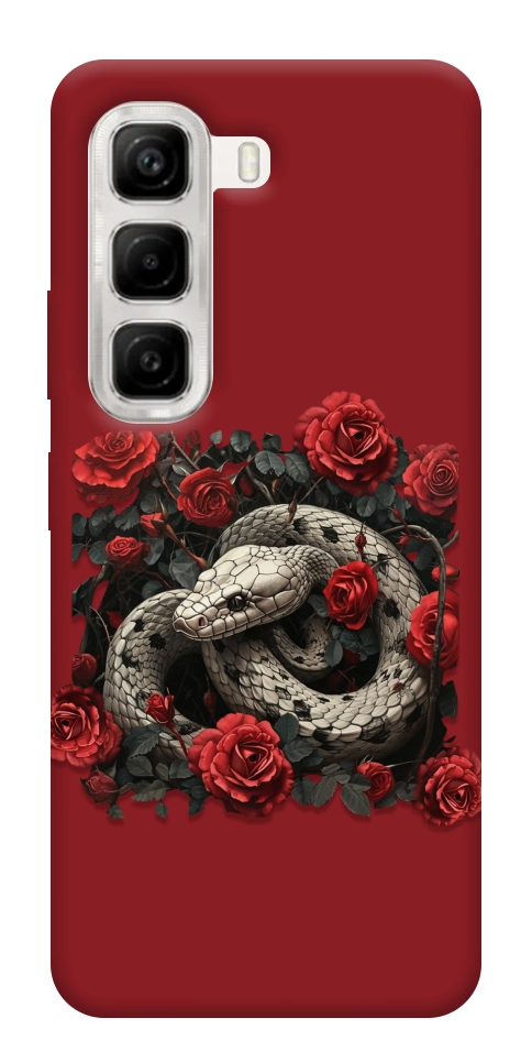 Чехол Roses snake для Infinix Hot 50 4G