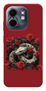 Чохол Roses snake для Infinix Hot 50i