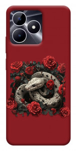 Чохол Roses snake для Realme Note 50 5G