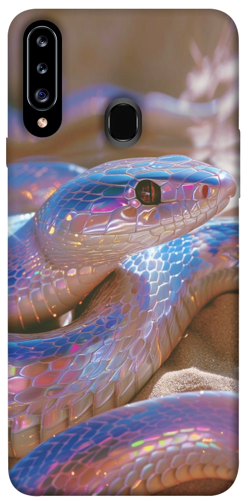 Чохол Cute bright snake для Galaxy A20s (2019)