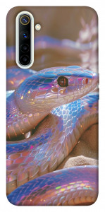 Чехол Cute bright snake для Realme 6