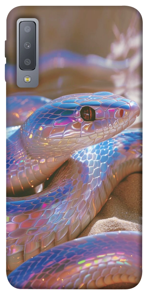 Чохол Cute bright snake для Galaxy A7 (2018)