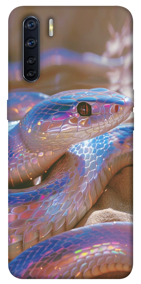 Чехол Cute bright snake для Oppo A91