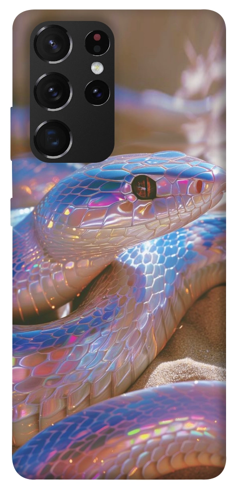 Чехол Cute bright snake для Galaxy S21 Ultra