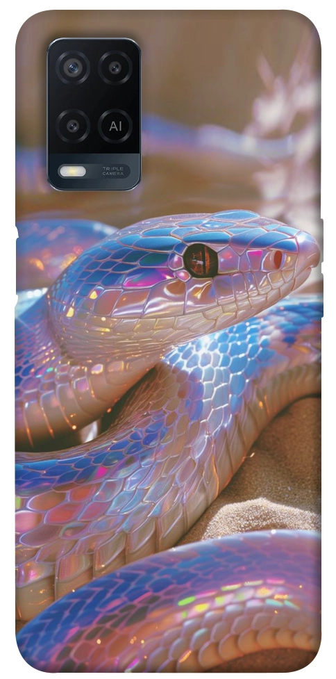 Чохол Cute bright snake для Oppo A54 4G